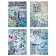 Бумага для скрапбукинга 15&times;21 см &laquo;Текстуры&raquo;, двусторонняя,12 листов, 240 г/<wbr/>м<sup>2</sup>, ОСТРОВ СОКРОВИЩ, 665443