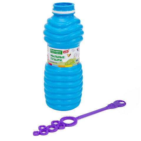 Мыльные пузыри 500 мл, BRAUBERG KIDS, 665454 - фото 4