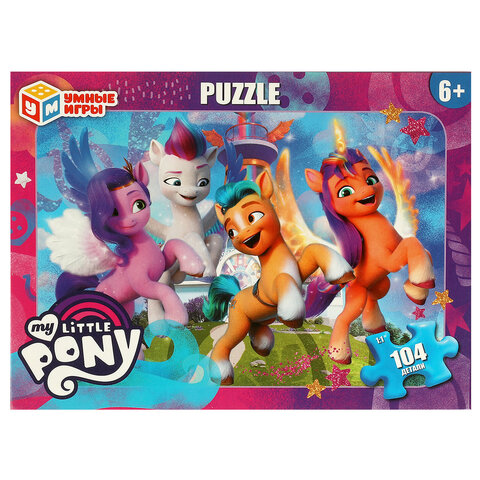 Пазл картонный для детей, лицензия АССОРТИ, УМНЫЕ ИГРЫ - фото 8