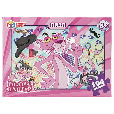 Пазл картонный для детей, лицензия АССОРТИ, УМНЫЕ ИГРЫ - фото 15