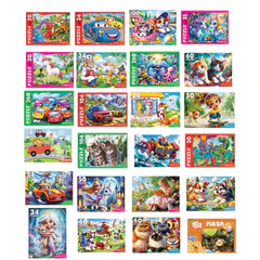 Пазл картонный "МАКСИ-ПАЗЛЫ", АССОРТИ, 180х125х40 мм, РК