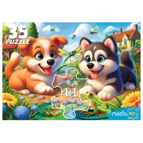 Пазл картонный "МАКСИ-ПАЗЛЫ", АССОРТИ, 180х125х40 мм, РК - фото 18