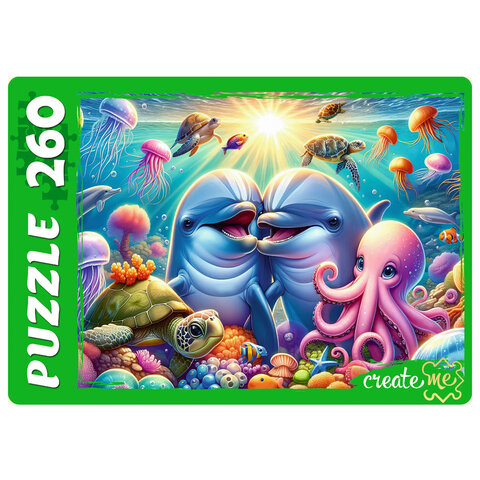 Пазл картонный для детей АССОРТИ, УМНЫЕ ИГРЫ, ш/к 84580