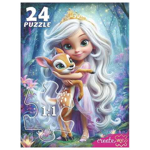 Пазл картонный "МАКСИ-ПАЗЛЫ", АССОРТИ, 180х125х40 мм, РК - фото 3