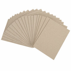 Картон переплетный, толщина 2,5 мм, А5 (148&times;210 мм), КОМПЛЕКТ 20 шт., BRAUBERG ART, 665560