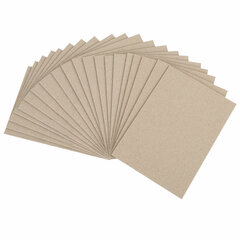 Картон переплетный, толщина 1,5 мм, А6 (105&times;148 мм), КОМПЛЕКТ 20 шт., BRAUBERG ART, 665561