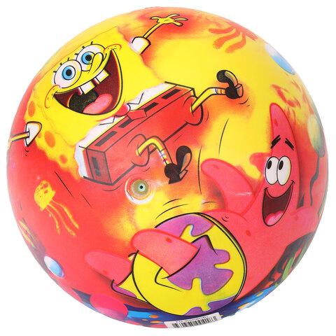 Мяч надувной полноцветный, лицензия, ПВХ, 23 см, АССОРТИ, 665639 - фото 4