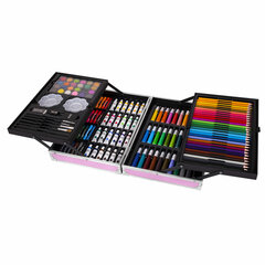 Набор ЮНОГО ХУДОЖНИКА &laquo;ЕДИНОРОГ&raquo; для рисования и творчества в кейсе ЮНЛАНДИЯ, 165 предметов, 665670