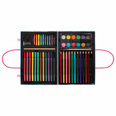 Набор ЮНОГО ХУДОЖНИКА &laquo;ПРИНЦЕССА&raquo; для рисования и творчества в кейсе ЮНЛАНДИЯ, 75 предметов, 665673