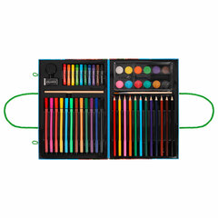 Набор ЮНОГО ХУДОЖНИКА &laquo;ОРЕЛ&raquo; для рисования и творчества в кейсе ЮНЛАНДИЯ, 75 предметов, 665674