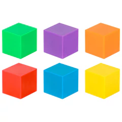 Магнитный конструктор MAGNETIC CUBES &laquo;КУБИЧЕСКИЙ&raquo;, 48 магнитных кубиков, BRAUBERG KIDS, 665723