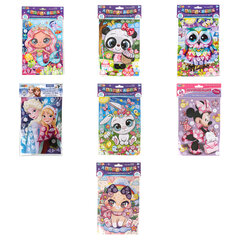 Фигурная мозаика из ЭВА, АССОРТИ 7 видов, 15&times;21 см, на картоне, МУЛЬТИ АРТ, 5926