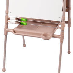 Мольберт растущий для мела/<wbr/>магнитно-маркерный 53&times;46 см, BRAUBERG &laquo;NIKA KIDS&raquo;, БЕЖЕВЫЙ, 665759