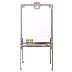 Мольберт растущий для мела/<wbr/>магнитно-маркерный 53&times;46 см, BRAUBERG &laquo;NIKA KIDS&raquo;, БЕЖЕВЫЙ, 665759