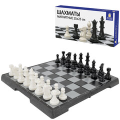 Шахматы магнитные ХИТ классические, доска 25&times;25 см, ЗОЛОТАЯ СКАЗКА, 665761