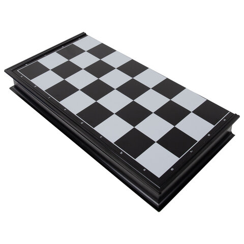 Шахматы, шашки, нарды магнитные "3в1" ХИТ, доска 25*25см, ЗОЛОТАЯ СКАЗКА, 665763