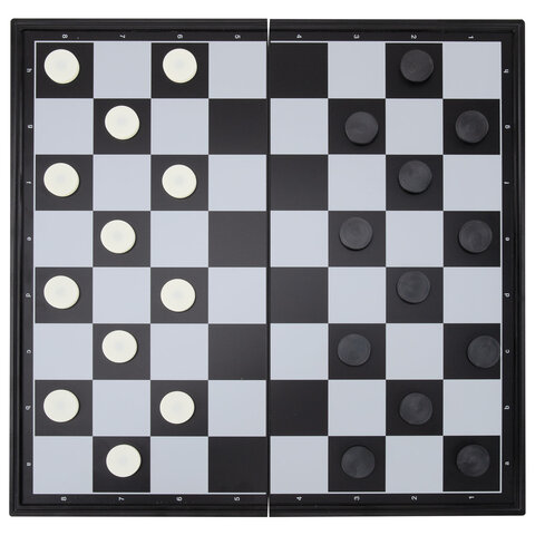 Шахматы, шашки, нарды магнитные "3 в 1" ХИТ, доска 25х25 см, ЗОЛОТАЯ СКАЗКА, 665763 - фото 15