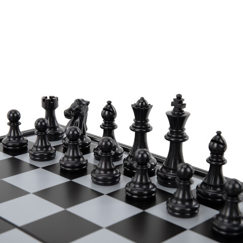 Шахматы, шашки, нарды магнитные "3в1" ХИТ, доска 25*25см, ЗОЛОТАЯ СКАЗКА, 665763