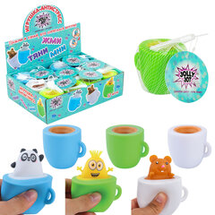 Игрушка-антистресс &laquo;ВЕСЕЛЫЕ ЧАШКИ&raquo;, 6 см, ассорти, 3 вида, дисплей, JOLLY JOT (ДЖОЛЛИ ДЖОТ), 665769