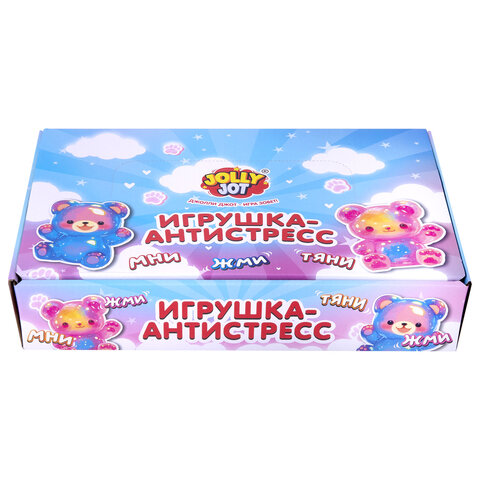 Игрушка-антистресс "МЕДВЕДИКИ. НАБОР 2 ШТУКИ", 5 см, ассорти 4 цвета, дисплей, JOLLY JOT (ДЖОЛЛИ ДЖОТ), 665771 - фото 7