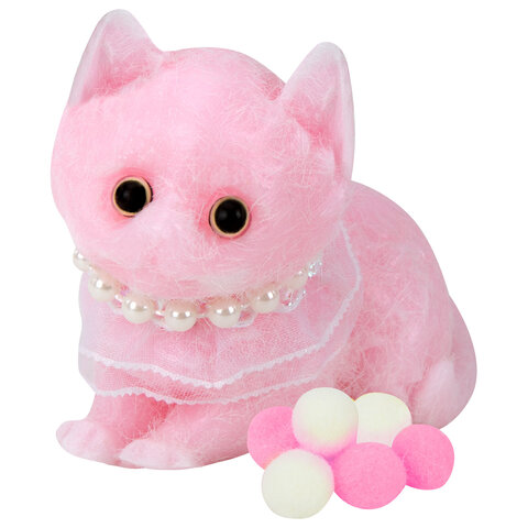 Игрушка-антистресс "КОТИК", 6 см, ассорти 4 цвета, дисплей, JOLLY JOT (ДЖОЛЛИ ДЖОТ), 665772