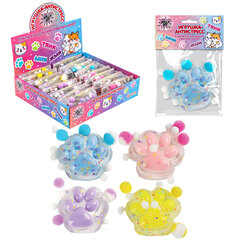 Игрушка-антистресс &laquo;КОШАЧЬЯ ЛАПКА С ПОМПОНАМИ&raquo;, 7&times;6 см, ассорти 4 цвета, дисплей, JOLLY JOT (ДЖОЛЛИ ДЖОТ), 665774