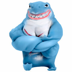 Игрушка-антистресс &laquo;АКУЛА&raquo;, 10 см, ассорти, 4 цвета, блистер, JOLLY JOT (ДЖОЛЛИ ДЖОТ), 665780