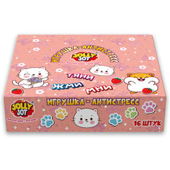 Игрушка-антистресс &laquo;ХОМЯЧОК&raquo;, 6&times;4 см, ассорти 2 вида, дисплей, JOLLY JOT (ДЖОЛЛИ ДЖОТ), 665783