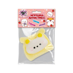 Игрушка-антистресс &laquo;КОТИК-ТОСТИК&raquo;, 8&times;7 см, дисплей, JOLLY JOT (ДЖОЛЛИ ДЖОТ), 665784