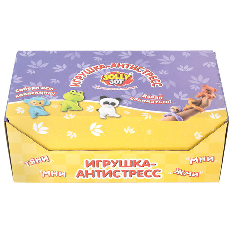 Игрушка-антистресс "ЗВЕРЮШКА-ОБНИМАШКА", ассорти 6 видов, дисплей, JOLLY JOT (ДЖОЛЛИ ДЖОТ), 665785 - фото 12