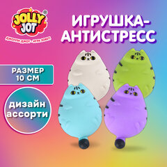 Игрушка-антистресс &laquo;КОТЕЙКА&raquo;, 10 см, ассорти, 4 цвета, дисплей, JOLLY JOT (ДЖОЛЛИ ДЖОТ), 665791