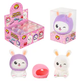 Игрушка-антистресс "МИЛЫЙ ЗАЙКА", 10,5 см, ассорти, 2 цвета, дисплей, JOLLY JOT (ДЖОЛЛИ ДЖОТ), 665794