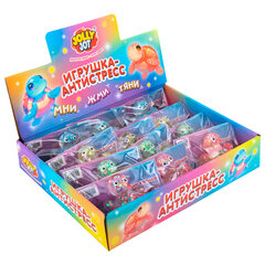 Игрушка-антистресс &laquo;ПРОЗРАЧНАЯ ЧЕРЕПАШКА&raquo;, 8 см, ассорти 4 цвета, дисплей, JOLLY JOT (ДЖОЛЛИ ДЖОТ), 665796