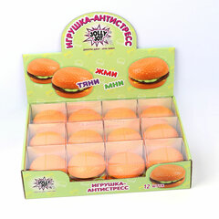 Игрушка-антистресс &laquo;БУРГЕР&raquo;, 7 см, дисплей, JOLLY JOT (ДЖОЛЛИ ДЖОТ), 665799