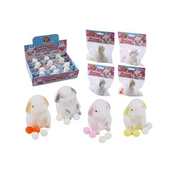 Игрушка-антистресс &laquo;ЗАИНЬКА&raquo;, 8 см, ассорти 4 цвета, дисплей, JOLLY JOT (ДЖОЛЛИ ДЖОТ), 665800