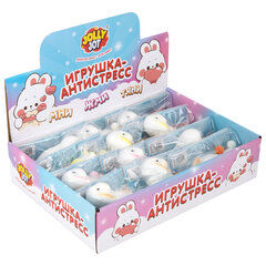 Игрушка-антистресс &laquo;ЗАИНЬКА&raquo;, 8 см, ассорти 4 цвета, дисплей, JOLLY JOT (ДЖОЛЛИ ДЖОТ), 665800