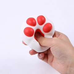 Игрушка-антистресс &laquo;КОШАЧЬЯ ЛАПКА&raquo;, 6&times;6 см, ассорти 4 цвета, JOLLY JOT (ДЖОЛЛИ ДЖОТ), 665805