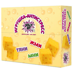 Игрушка-антистресс &laquo;СЫР&raquo;, 6 см, дисплей, JOLLY JOT (ДЖОЛЛИ ДЖОТ), 665807