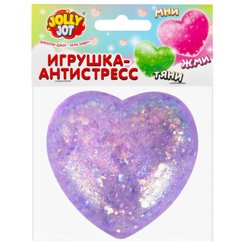 Игрушка-антистресс "СТЕКЛЯННОЕ СЕРДЦЕ", 5 см, ассорти 4 цвета, дисплей, JOLLY JOT (ДЖОЛЛИ ДЖОТ), 665808 - фото 11