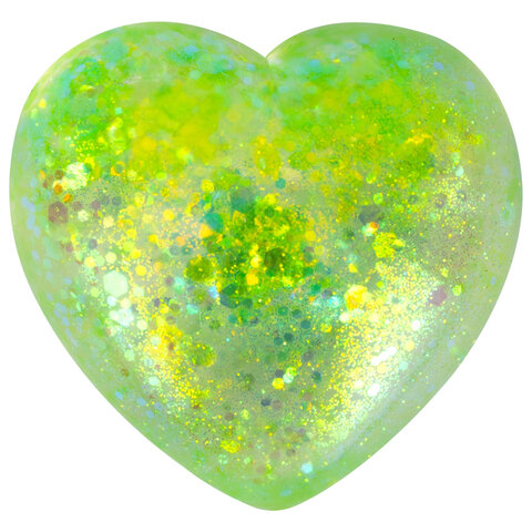 Игрушка-антистресс "СТЕКЛЯННОЕ СЕРДЦЕ", 5 см, ассорти 4 цвета, дисплей, JOLLY JOT (ДЖОЛЛИ ДЖОТ), 665808 - фото 3