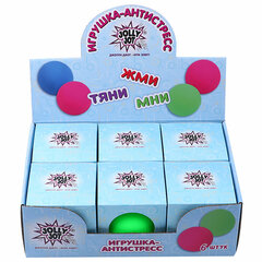 Игрушка-антистресс &laquo;ШАР&raquo;, 10 см, ассорти 4 цвета, дисплей, JOLLY JOT (ДЖОЛЛИ ДЖОТ), 665812