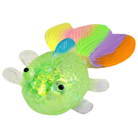 Игрушка-антистресс "РЫБКА", 11 см, ассорти 4 цвета, дисплей, JOLLY JOT (ДЖОЛЛИ ДЖОТ), 665813