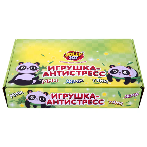 Игрушка-антистресс "ПАНДА", 6 см, дисплей, JOLLY JOT (ДЖОЛЛИ ДЖОТ), 665815 - фото 4