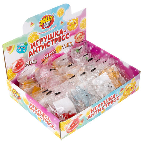 Игрушка-антистресс "ИГРУШКА-ЖЕЛЕШКА МИНИ", 4 см, ассорти 8 видов, дисплей, JOLLY JOT (ДЖОЛЛИ ДЖОТ), 665817 - фото 11