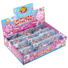 Игрушка-антистресс &laquo;ПРОЗРАЧНАЯ ЛАПКА&raquo;, 7 см, дисплей, JOLLY JOT (ДЖОЛЛИ ДЖОТ), 665818