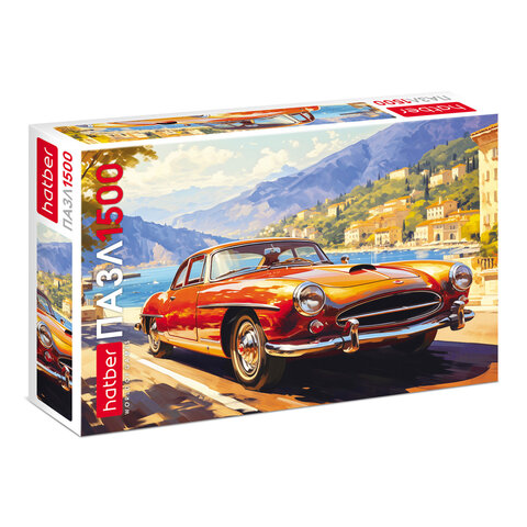 Пазл картонный 1500 элементов, АССОРТИ, 670х480мм, HATBER