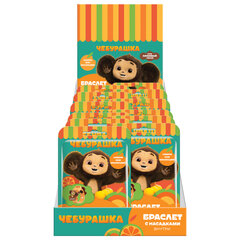 Браслет детский с джиббитсами ЧЕБУРАШКА, АССОРТИ, КФ