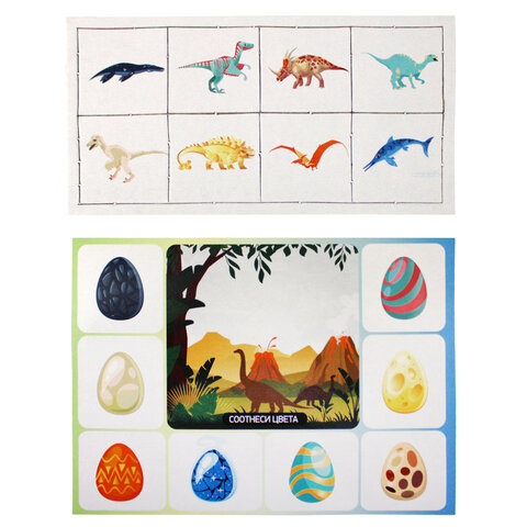 Настольная игра Лото для детей, картонное (6 полей, 48 карточек), АССОРТИ, 10 КОР