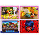 Пазлы картонные 54 элемента "Лицензионные сюжеты", КОМПЛЕКТ 30 шт., поле 17,5х13 см