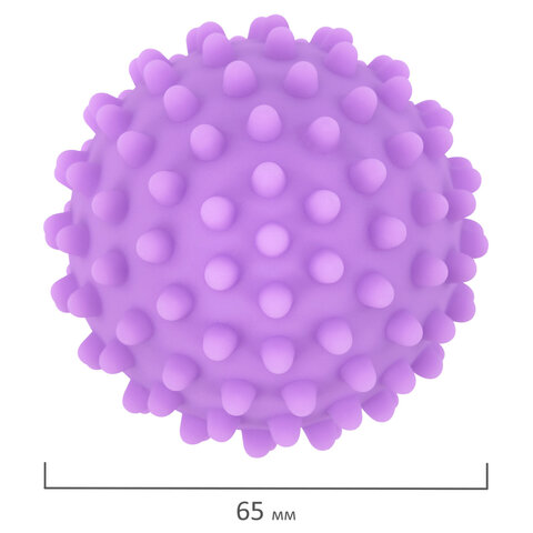 Тактильные мячики, сенсорные игрушки развивающие, ЭКО, 10 штук, диаметр 60-80 мм, BAMBOX BABY (БАМБОКС БЭБИ), 665899 - фото 11